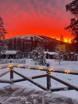 Genuine fjällstuga m öppenspis & bastu - Bild 11