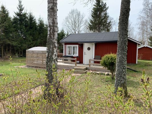 Mysig stuga i Färjestaden - Öland
