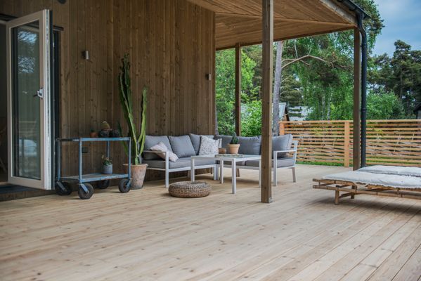 Nybyggt hus på Fårö med braskamin - Bild 11