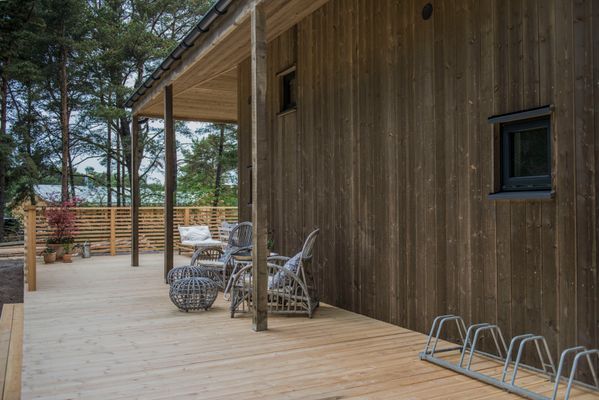 Nybyggt hus på Fårö med braskamin - Bild 14