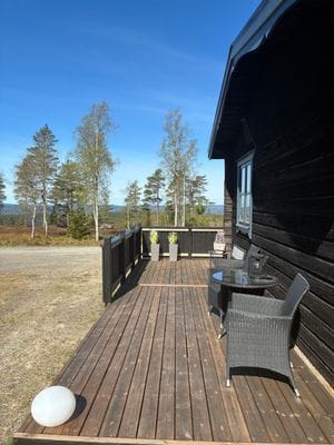 Fin stuga högst upp i Gillersklack stugby