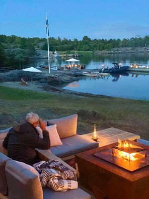 Unik sommarstuga med egen sandstrand på Fångö - Bild 22