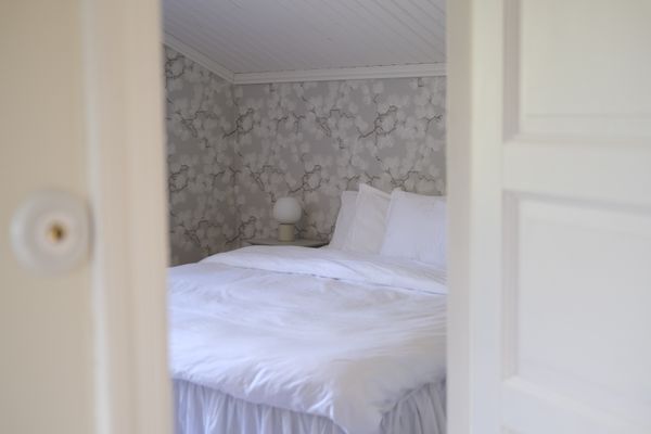 Sovrum på ovanvåningen