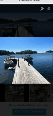 Bild 3 på Charmigt skärgårds hus vid havet på vackra Blidö