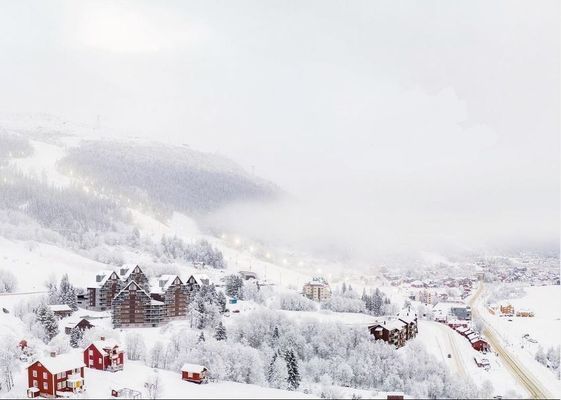 ÅRE Nybyggd lägenhet 20 m fr VM8:an - stor terass!