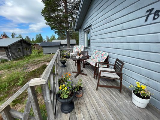 Fjällstuga med kamin & bastu