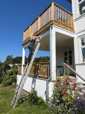 Stort hus vid vattnet i Sigtuna
