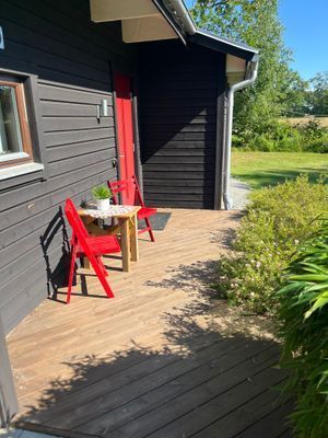 19 bäddar 3 hus inkl Pool/Bastustuga Sandvik Öland - Bild 13