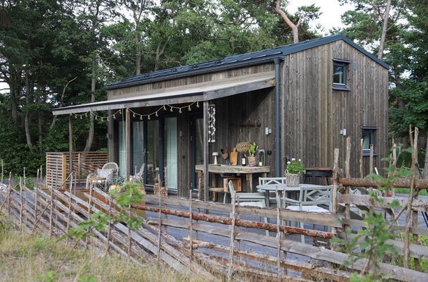 Nybyggt mindre hus på Fårö