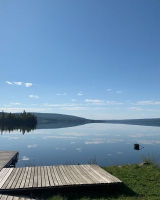 Bild 3 på Stuga, Åkersjön, Jämtland, sjöutsikt, fjällutsikt