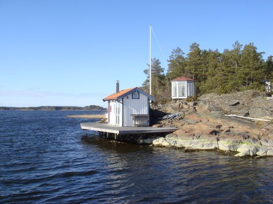 Stugor vid havet i Roslagen