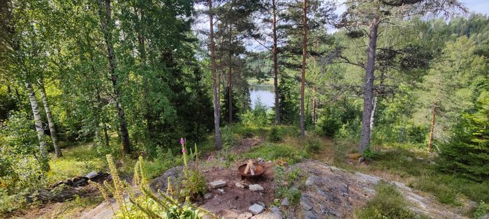 Lilla Toppstugan med sjöutsikt