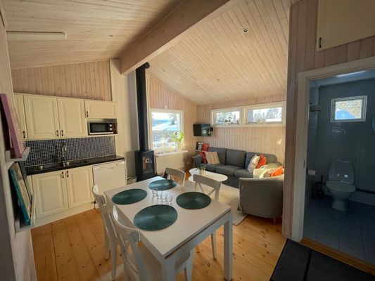 Fjällstuga med kamin & bastu - Bild 7