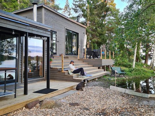 Sjöhuset - båtar, strand, bastu, brygga och grill! - Bild 36