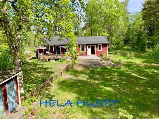 Naturnära stuga på skärgårdsö - Bild 13