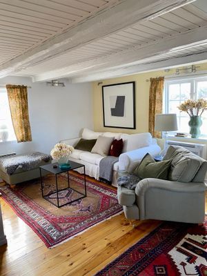 Hus med sjötomt, brygga, sandstrand, max kvällssol - Bild 10
