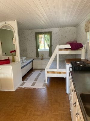 Hyr denna stuga i Böda på 18 m². 3 sängplatser. Pris ej tillgängligt. Se bilder och tillgänglighet här.