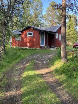 Stuga vid Storsätern i Grövelsjön.