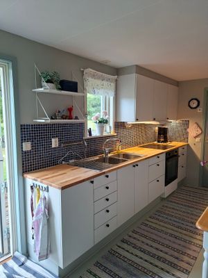 Mysigt litet hus på landet.