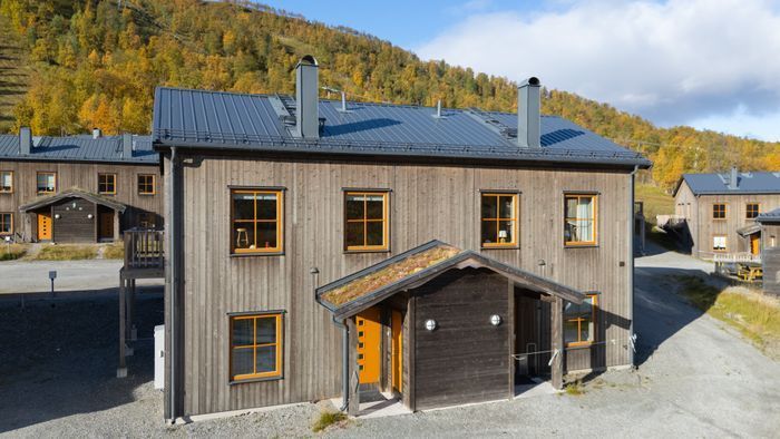 Parhus i Ramundberget med ski in/ski out