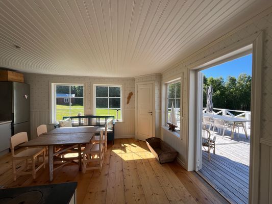 Nyrenoverat och fullt utrustat kök.