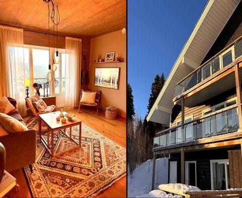 Trevlig lägenhet med bästa ski in/out läget