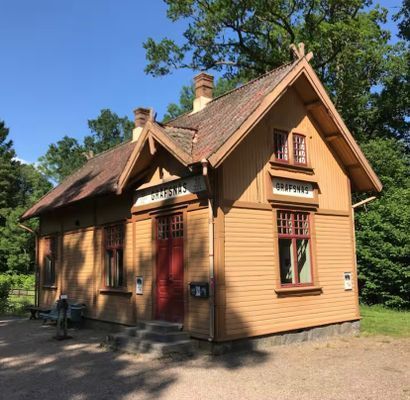 Drömstuga med sjöutsikt och egen badplats - Bild 31