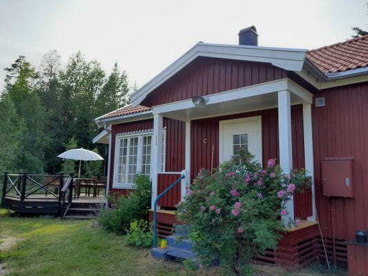 Mysig stuga vid Orsasjön, nära Orsa Grönklitt - Bild 14