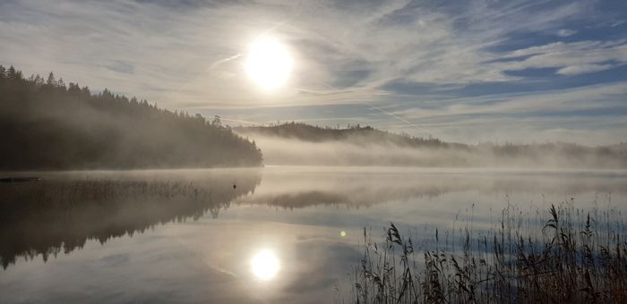Stuga med bastu precis vid sjön - Bild 37