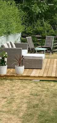 Fin lägenhet med egen trädgård. - Bild 12