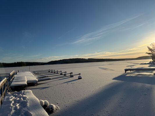 Vinter sjö Värmeln