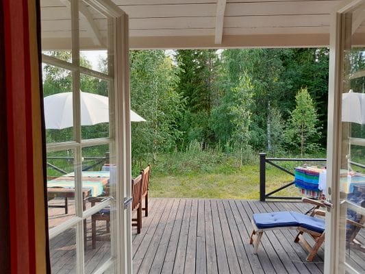 Mysig stuga vid Orsasjön, nära Orsa Grönklitt - Bild 13