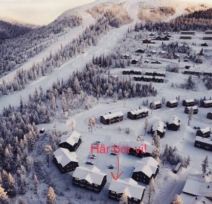 Ski-in/Ski-out i Vemdalen 6 bäddar