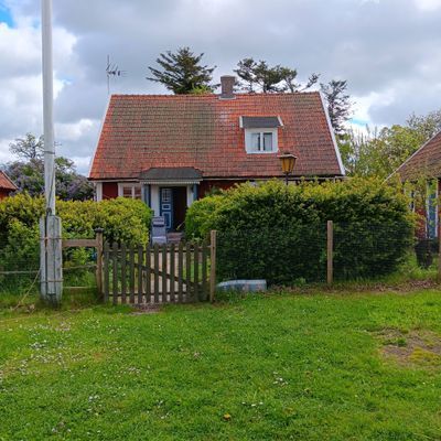 Härligt gammalt hus på landsbygd