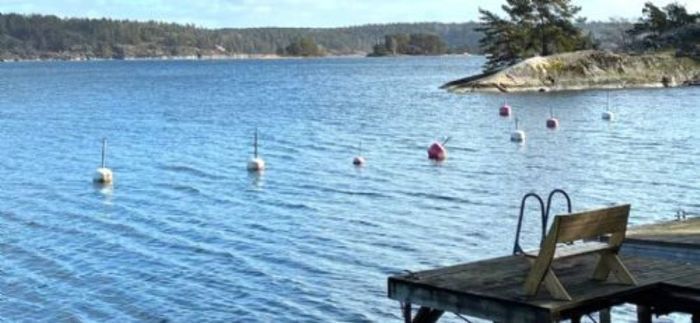 Älgö Saltsjöbaden. Havsutsikt, privat brygga - Bild 14