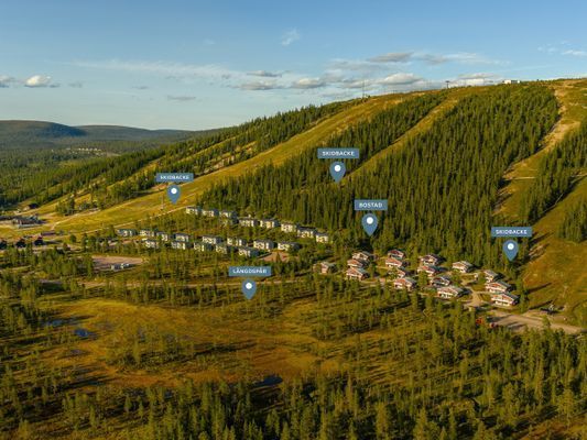 Tandådalen, Röda byn m ski in-ski out, vandring - Bild 14