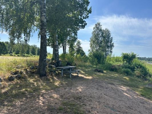 Strandnära stuga med fina fiske möjligheter. - Bild 23