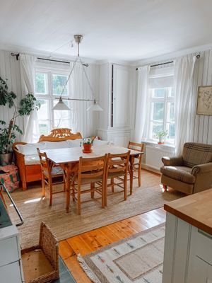 Lantlig pärla med bastu, spabad och naturnära läge