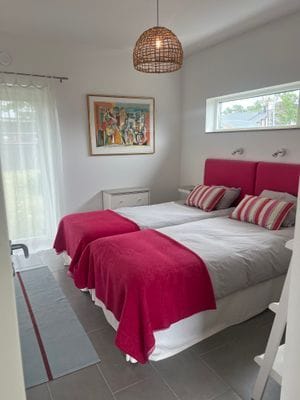 Gästsovrum i huvudbyggnad