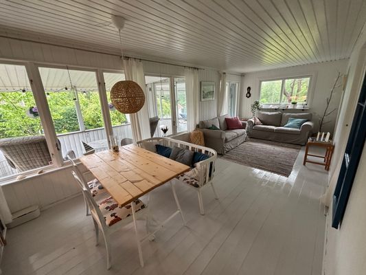 Matplats och vardagsrum
