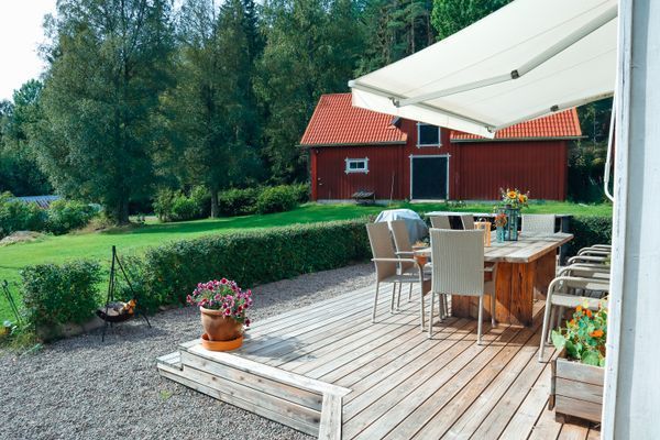 Lantlig pärla med bastu, spabad och naturnära läge - Bild 49