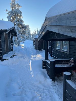 Bild 4 på Liftnära timmerstuga m panoramautsikt över fjällen