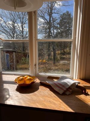Lantligt sommartorp med utsikt över två vikar - Bild 7