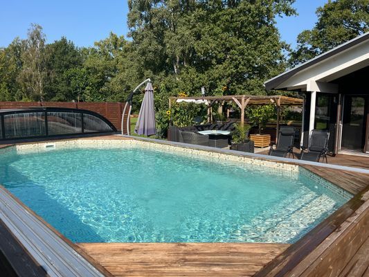 19 bäddar 3 hus inkl Pool/Bastustuga Sandvik Öland - Bild 19