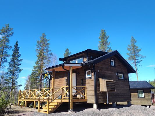 Magisk stuga i med utsikt över Fulufjället