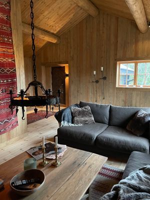 Liftnära timmerstuga m panoramautsikt över fjällen - Bild 10