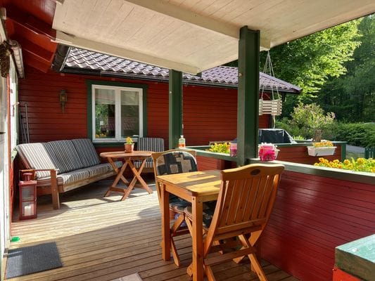 Bild 4 på Stuga med privat badtunna