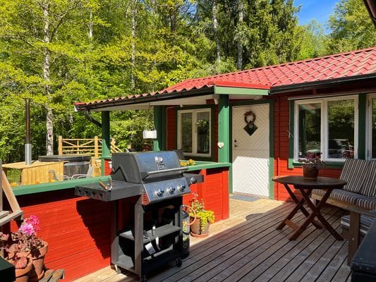 Stuga med privat badtunna - Bild 41