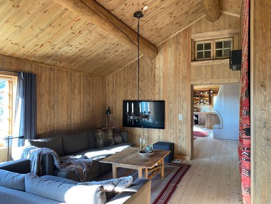 Liftnära timmerstuga m panoramautsikt över fjällen - Bild 11