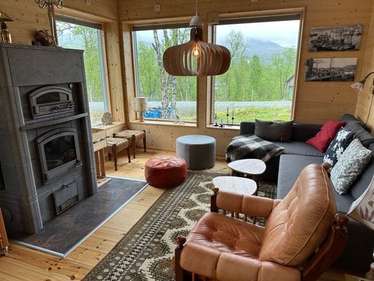 Miljövänlig fjällstuga med utsikt över Hamrafjäll - Bild 6